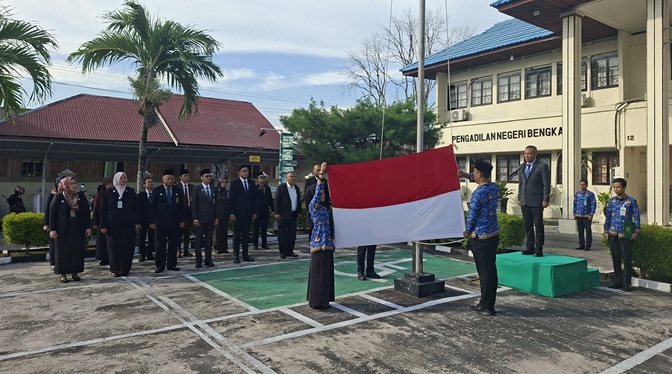 Upacara Peringatan Hari Kebangkitan Nasional Tahun 2026 di PN Bengkalis